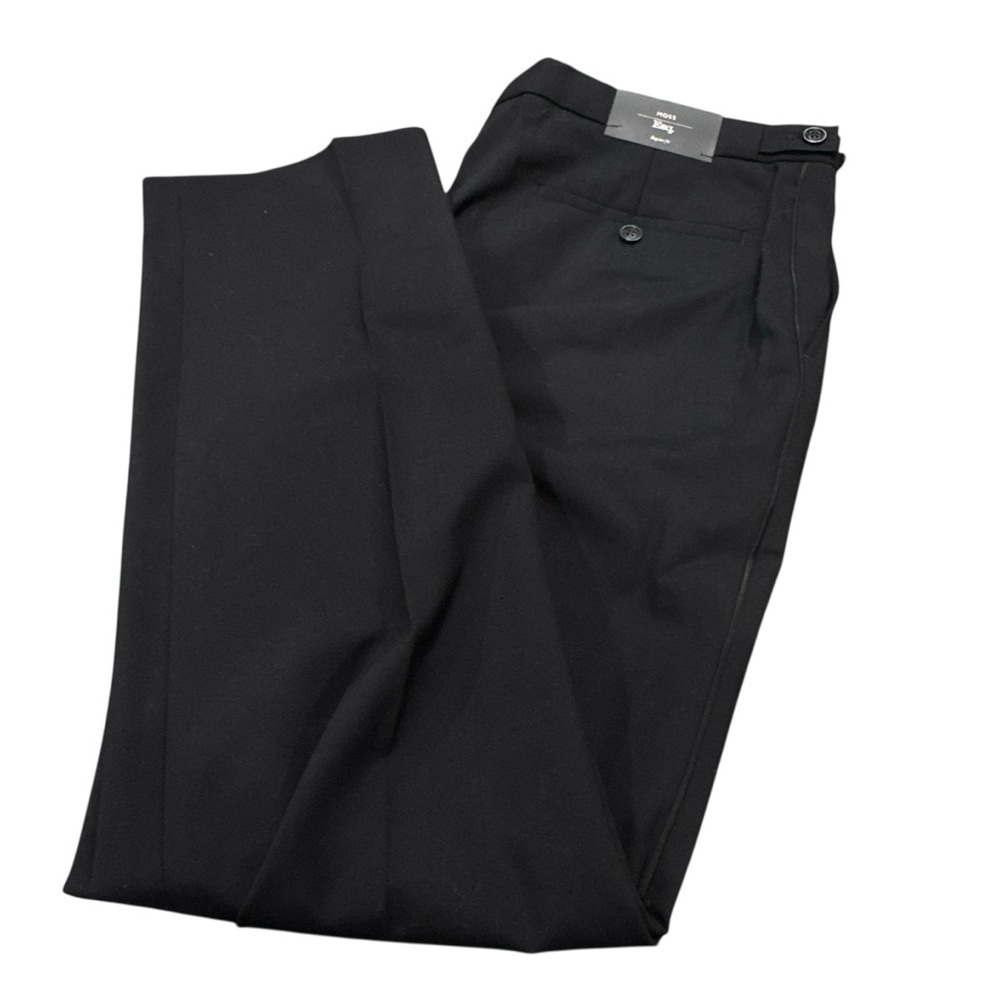 Moss Esq Men’s  Slacks Pants Size 36R Black